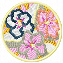 Floral Embroidery Design 10